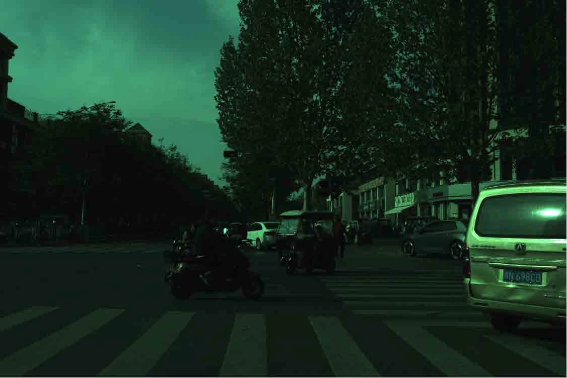 AODRaw scene as recorded by a Sony α7 III